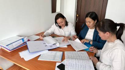 Проведен мониторинг в КГУ «Средняя школа № 33 имени Абая» 